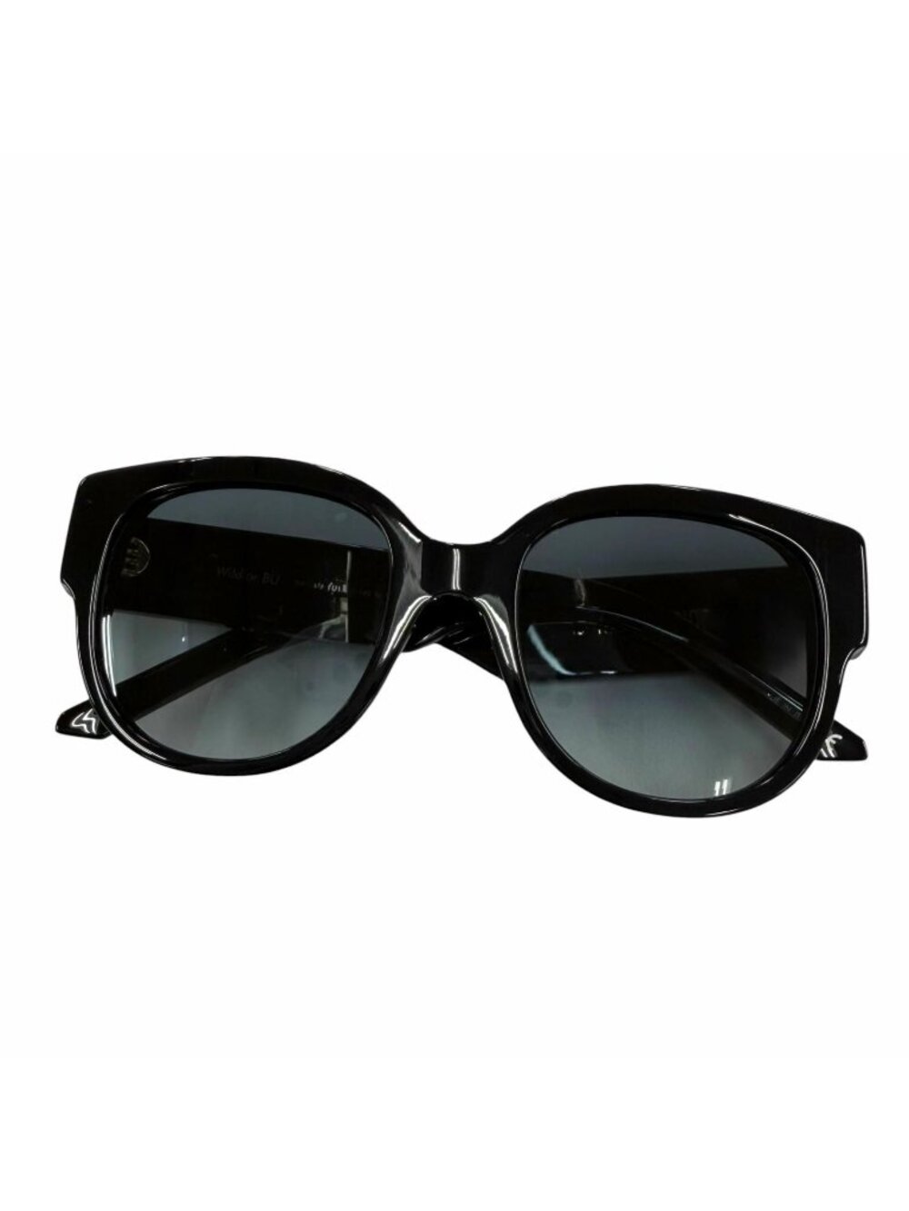 Dior Wildior BU Wellington Frame Logo Sunglasses Black Demo Lens Eyewear
